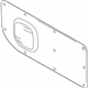 Nissan 84951-3LM0C Finisher-Luggage Side,Lower LH