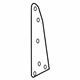 Nissan 79452-6CA0A Brace Rear Seat Back Support