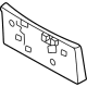Nissan 96210-6GP5A BRACKET-LICENCE PLATE