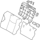 Nissan 88650-6WK0C Back Assy-Rear Seat,LH