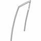 Nissan 82331-3KA0C Glass Run-Rear Door Window,LH