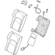 Nissan 88600-5MR4A BACK ASSY-REAR SEAT,RH
