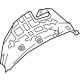 Nissan 76749-5RL0A Protector-Rear Wheel House,LH