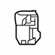 Nissan 62823-9KA0A Guide-Air, Front LH