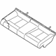 Nissan 88300-ZX10B Cushion Assembly Rear Seat