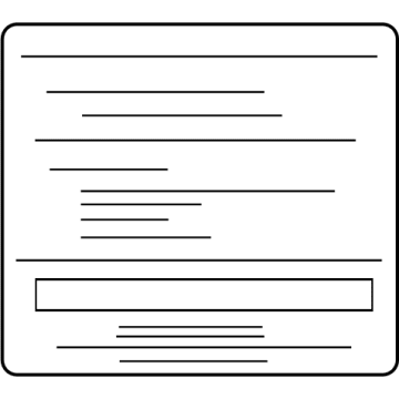99090-6LB0B Nissan Placard-Tire Limit Illustration 1 of 1