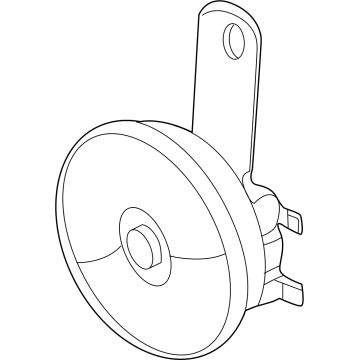 25620-6LB1A Nissan Electric Low Horn Assembly Illustration 1 of 1