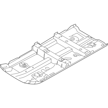 Nissan Kicks Floor Pan - G4320-7LGMA