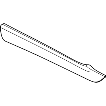 96906-7LF0A Nissan FINISHER-CONSOLE,LH Illustration 1 of 1