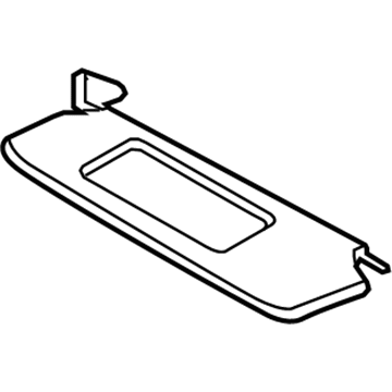 2011 Nissan Sentra Sun Visor - 96401-ZT52A