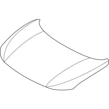 2025 Nissan Kicks Hood - F5100-7LFMA