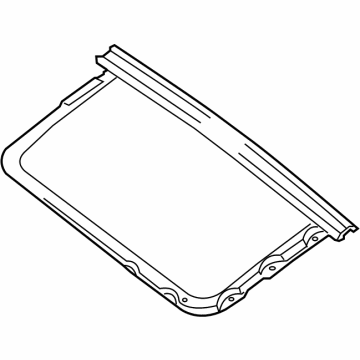 G3120-6LBAA Nissan Reinforce Assy-Roof Illustration 1 of 1