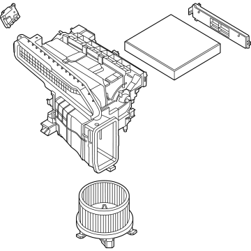 27200-6SA0D Nissan Front Blower Assembly Illustration 1 of 1