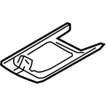 26439-5M020 Nissan Map Lamp Bracket Illustration 1 of 1