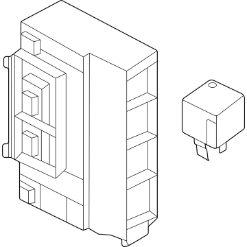 2025 Nissan ARIYA Fuse Box - 24350-5MP0A