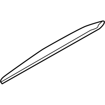 28895-4Z800 Nissan Wiper Blade Refill,Driver Illustration 1 of 1