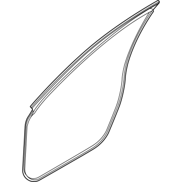 2025 Nissan Kicks Door Seal - 80831-7LF0A