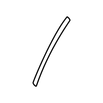 82816-7BA0A Nissan TAPE-REAR DOOR SASH,RH Illustration 1 of 1