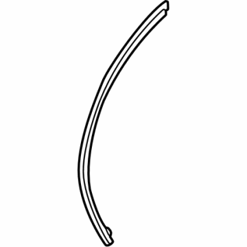 82838-7BA2A Nissan SEAL-REAR DOOR PARTITION,RH Illustration 1 of 1