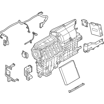 Nissan 27110-5MP3C HEATING UNIT-FR 27110-5MP3C Nissan HEATING UNIT-FR Illustration 1 of 1