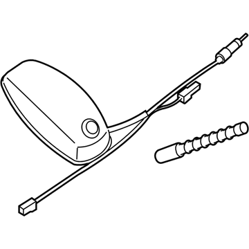 28208-9AF1A Nissan Antenna Illustration 1 of 1