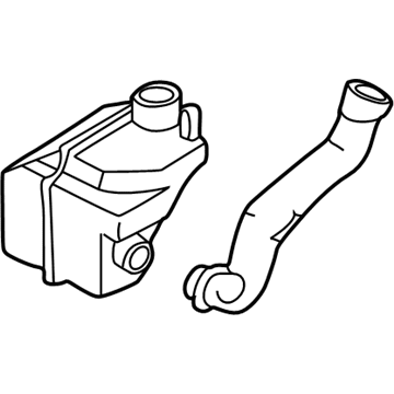 Nissan Pathfinder Air Intake Coupling - 16549-0W000