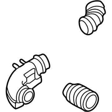 Nissan Pathfinder Air Intake Coupling - 16576-0W001