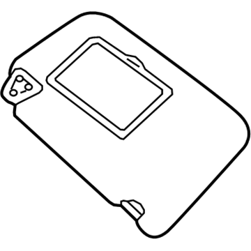 2018 Nissan Sentra Sun Visor - 96401-3SG7A