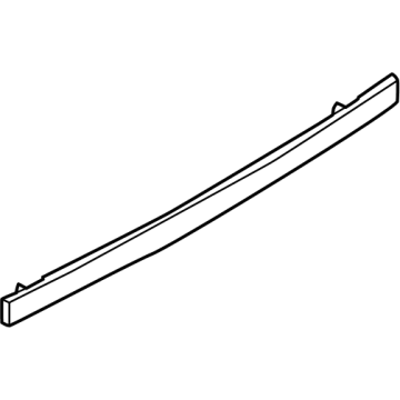 85090-7LG0A Nissan ABSORBER ASSY-ENERGY,REAR BUMPER Illustration 1 of 1