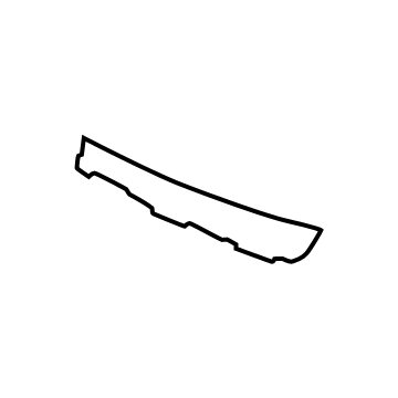 85220-7LG0A Nissan Rear Bumper Side Bracket Right Hand Illustration 1 of 1