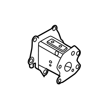 H5210-7LGMH Nissan STAY-REAR BUMPER,RH Illustration 1 of 1