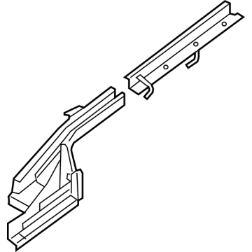 G5510-6LBMA Nissan Side Member Rear Right Hand Illustration 1 of 1