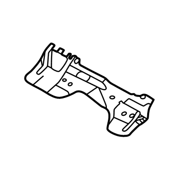 G56M1-6LBMA Nissan Reinforce Assembly-Rear Cross Member Illustration 1 of 1