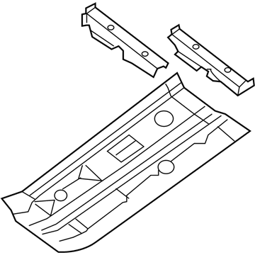 G4320-4FUMB Nissan Floor-Front,RH Illustration 1 of 1