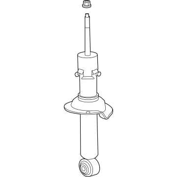 E6110-7JA0B Nissan SHOCK ABSORBER KIT-FRONT Illustration 1 of 1