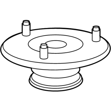 54320-7JA0A Nissan INSULATOR ASSY-STRUT MOUNTING Illustration 1 of 1