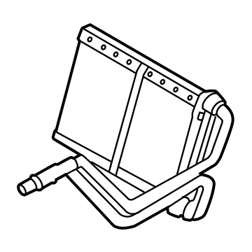 27140-6TA0A Nissan CORE-HEATER Illustration 1 of 1