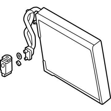 27280-6TA1A Nissan EVAPORATOR ASSY-FRONT Illustration 1 of 1