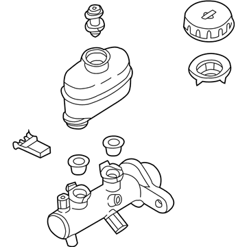 46010-5M200 Nissan Brake Master Cylinder Assembly Illustration 1 of 1