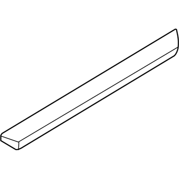 80871-5M705 Nissan MOULDING-Front Door, L Illustration 1 of 1
