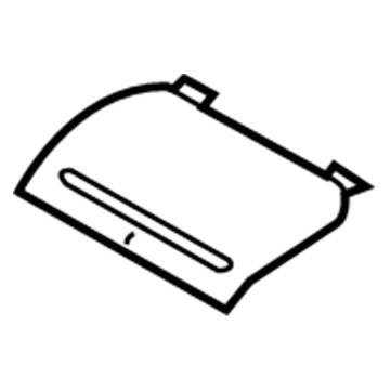 87834-5M206 Nissan Seat Belt Finisher Illustration 1 of 1