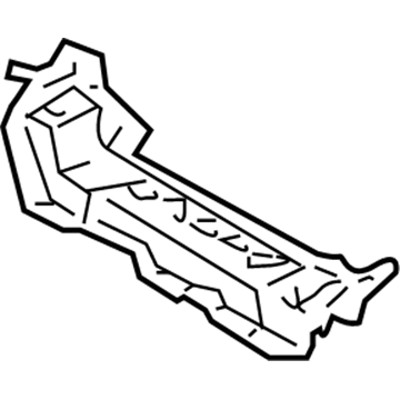 75430-5M030 Nissan Member-3RD Cross Illustration 1 of 1