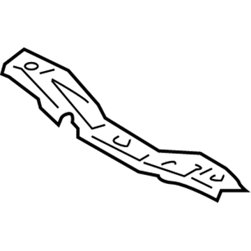 74870-4M400 Nissan Stay Assembly-Tunnel Illustration 1 of 1