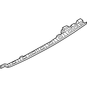 85040-4MT0A Nissan BRACKET-REAR BUMPER Illustration 1 of 1