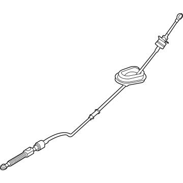 34935-6LE0A Nissan Cable Assy-Control Illustration 1 of 1
