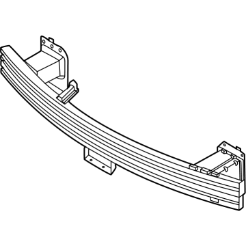 F2030-7LGMH Nissan REINFORCE-FRONT BUMPER CENTER,INNER Illustration 1 of 1