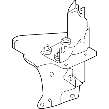 47840-6TX0A Nissan BRACKET-ACTUATOR, ANTISKID Illustration 1 of 1