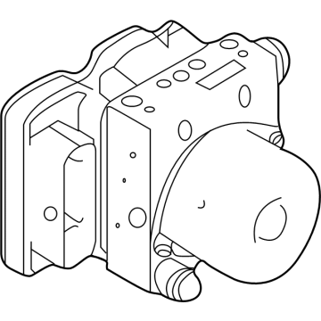 47660-7BA2B Nissan ACTUATOR ASSY-ANTISKID Illustration 1 of 1