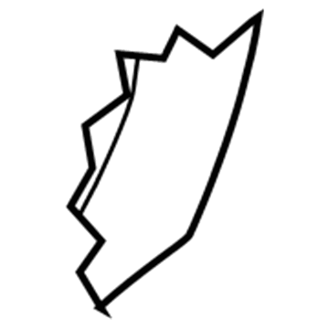 88620-4Z304 Nissan Trim Back Seat Rear Illustration 1 of 1