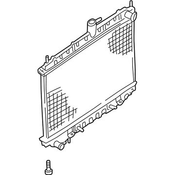 21410-74Y01 Nissan Radiator Assembly Illustration 1 of 1